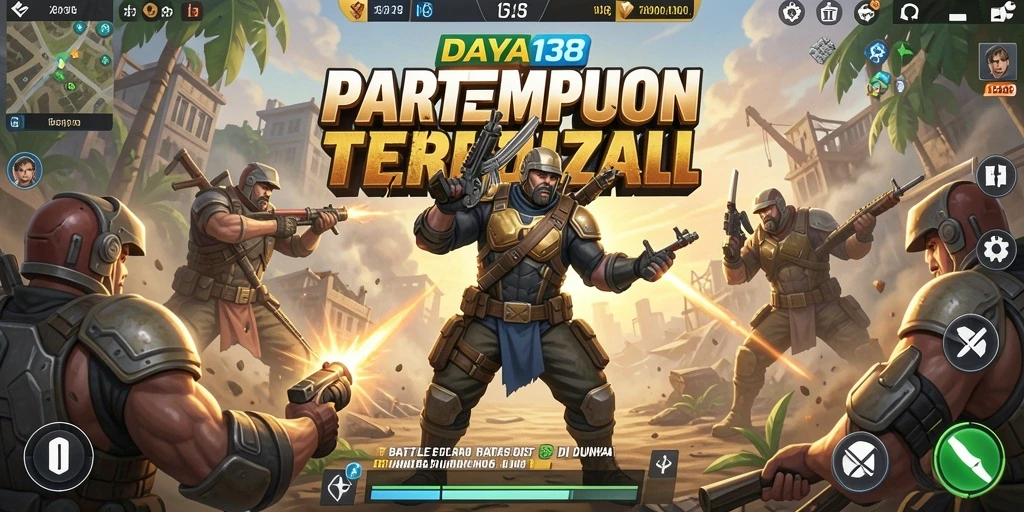 Tangkapan layar menarik dari gameplay Battle Royale DAYA138.