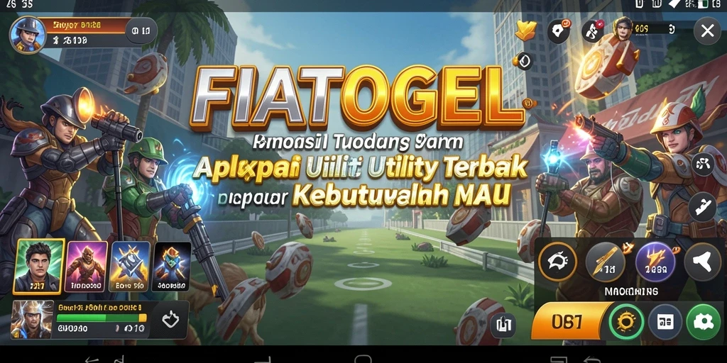 Tampilan utama aplikasi FIATOGEL yang memudahkan pengelolaan tugas dan keuangan.