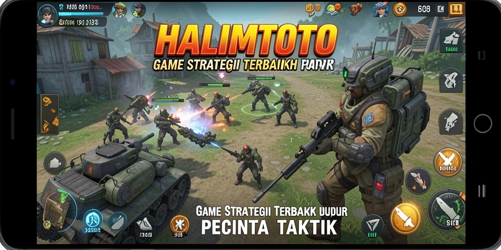 Tangkapan layar menampilkan gameplay menarik HALIMTOTO dengan strategi yang mendebarkan.