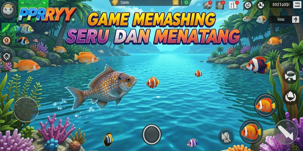 Tangkapan ikan yang realistis dan menantang dalam PPRRYY.